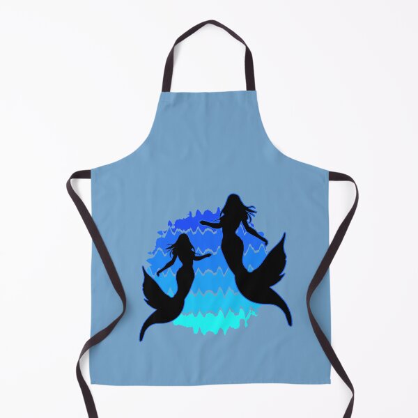 Item preview, Retro Mermaids Sunset Mermaid Silhouettes Siren Art Mermaidcore 6 of 6 designed and sold by Beachy.