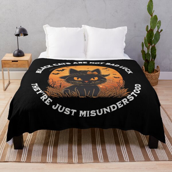 Item preview, Black cats are not bad luck. They're just misunderstood designed and sold by Buyfastcart.