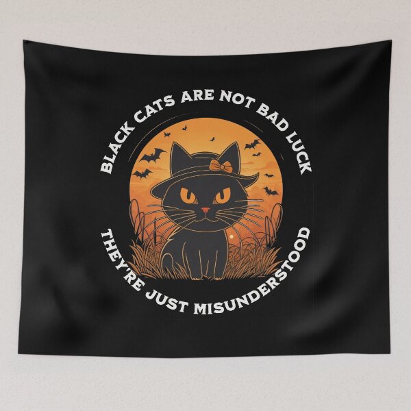 Item preview, Black cats are not bad luck. They're just misunderstood designed and sold by Buyfastcart.