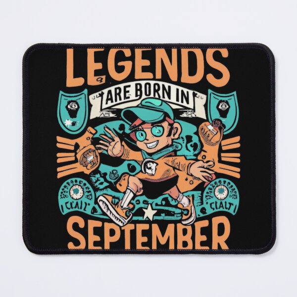 Item preview, Legends are born in September Gift designed and sold by emaga.