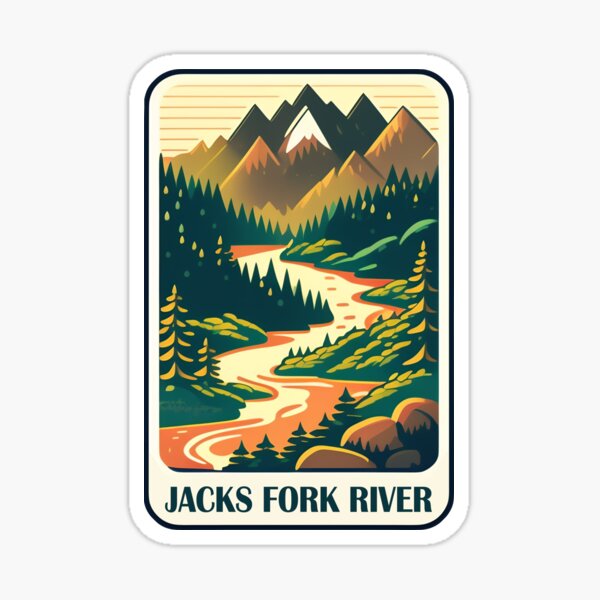 Item preview, Jacks Fork River Missouri Colors designed and sold by Esskay Designs.