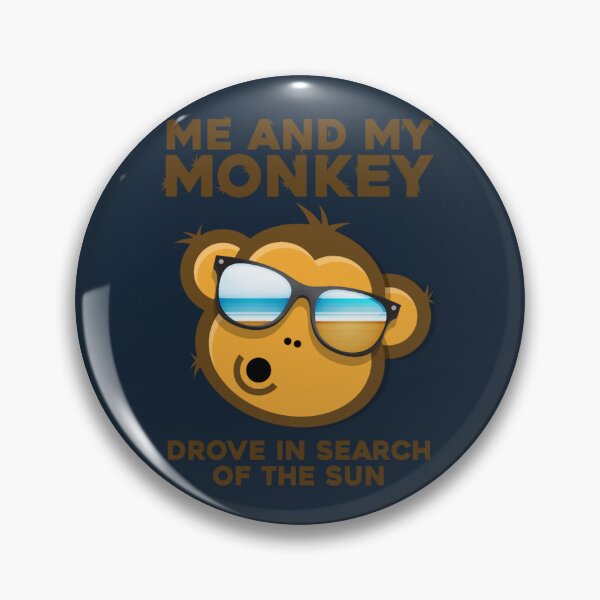 Item preview, onkey Sun Humor Me and my Monkey Mind Crazyness designed and sold by ConcertMindz.