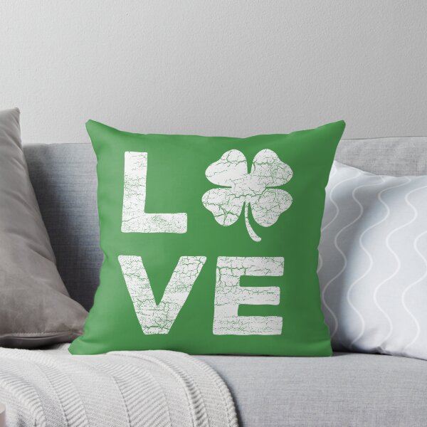 Item preview, LOVE Heart Clover Vintage St Patricks Day for Him Her designed and sold by Bronby.
