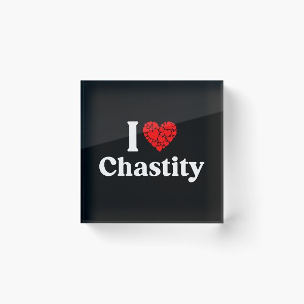 Item preview, Chastity Heart - I Love Chastity designed and sold by MiraclePitts.