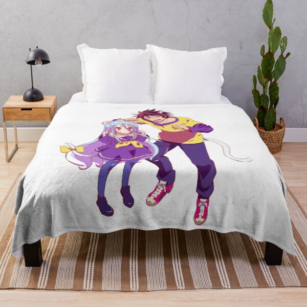 Item preview, No Game No Life - Sora & classic shiro designed and sold by Mistybail.