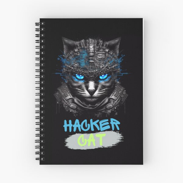 Item preview, "H4ck3r Cat" designed and sold by Art-Vortex-fr.