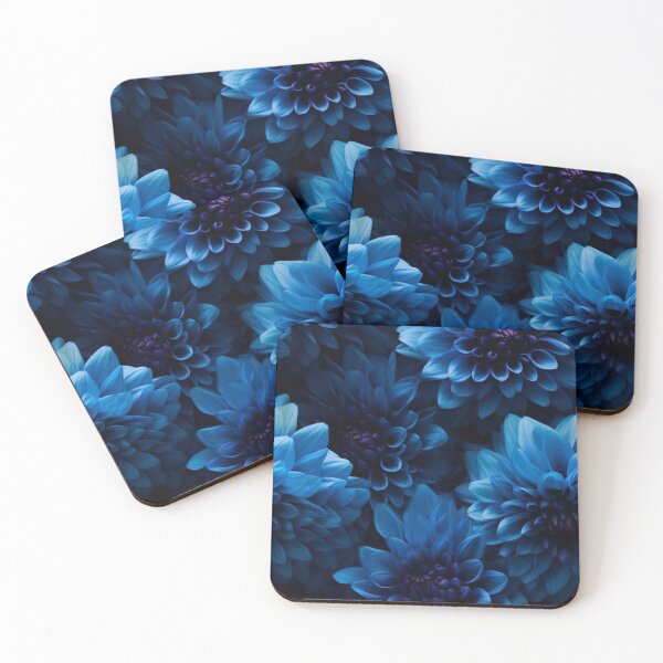 Item preview, Blue Dahlias designed and sold by allthis.