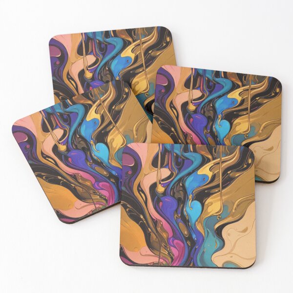 Item preview, How abstract colors in a painting can express emotions designed and sold by FotoworldEdel.