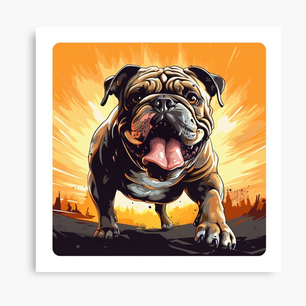 Artikel-Vorschau von English Bulldog, designt und verkauft von MendaciousMina.