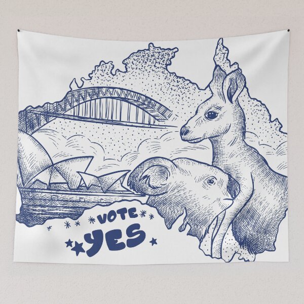 Item preview, Australia vote yes designed and sold by shestiger.