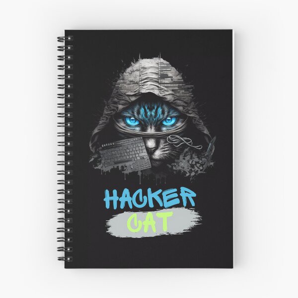 Item preview, "H4ck3r Cat" designed and sold by Art-Vortex-fr.