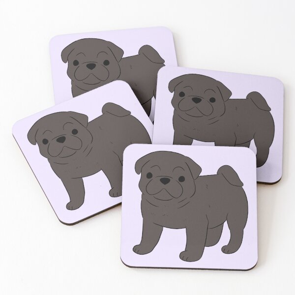 Item preview, Cute pug dog illustration  designed and sold by Yaragold.