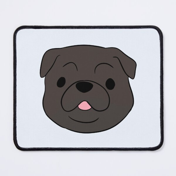 Item preview, Cute pug dog face illustration  designed and sold by Yaragold.