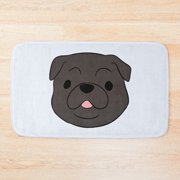 Item preview, Cute pug dog face illustration  designed and sold by Yaragold.