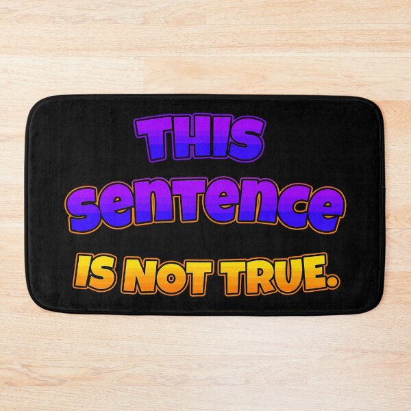 Item preview, This sentence is not true. designed and sold by chaiyarit.