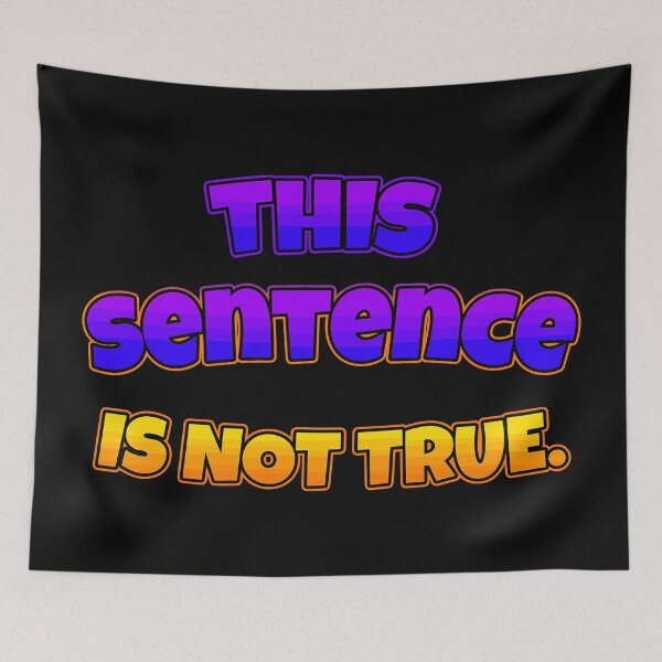 Item preview, This sentence is not true. designed and sold by chaiyarit.