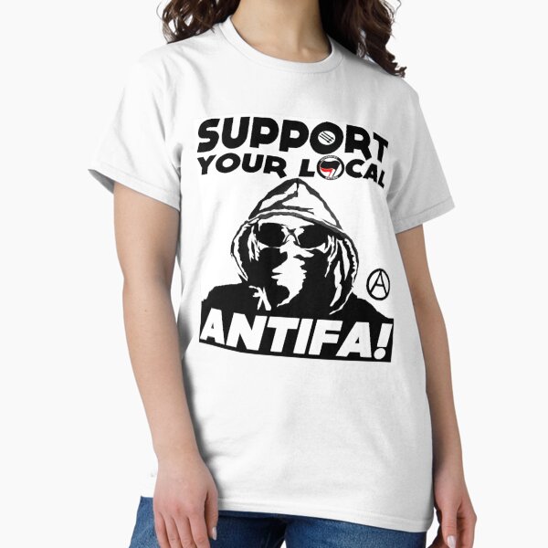 Vista previa del artículo con la obra «Antifascista», diseñado y vendido por thanggthungg.