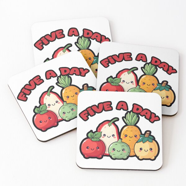 Item preview, Five a Day Vegetables designed and sold by DigitalFracture.