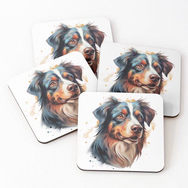 Aperçu de l'œuvre Australian Shepard créée et vendue par MendaciousMina.