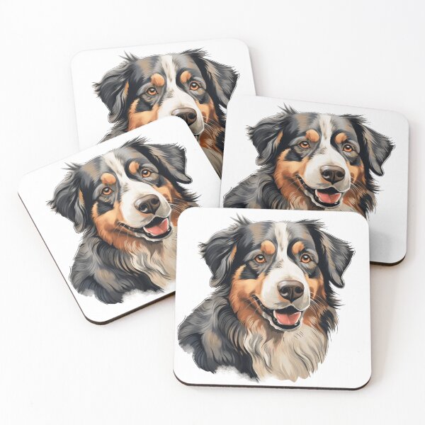 Aperçu de l'œuvre Australian Shepard créée et vendue par MendaciousMina.