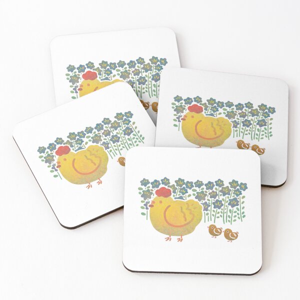 Item preview, Hen and Chicks next to Flowers designed and sold by iriafung.