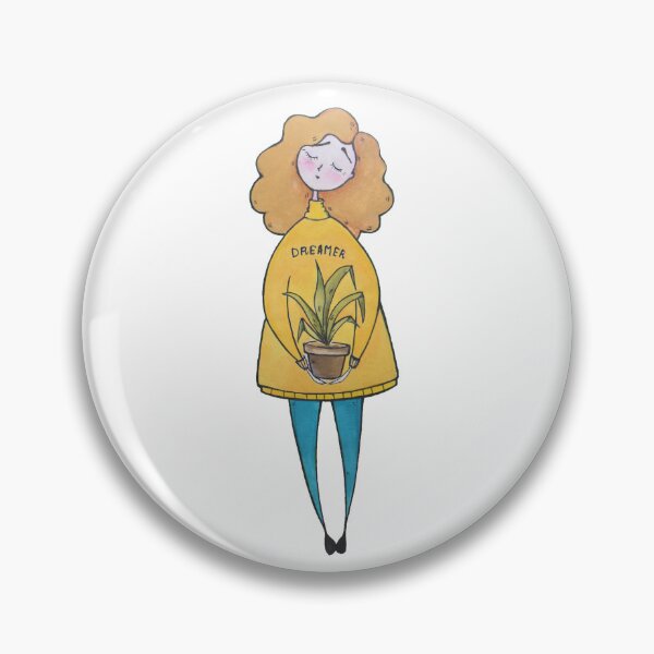 Item preview, Girl with a plant designed and sold by pufilki.