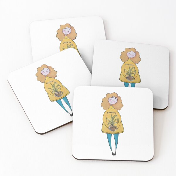 Item preview, Girl with a plant designed and sold by pufilki.