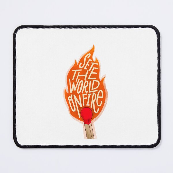 Item preview, Set the world on fire designed and sold by fizzymilodraw.