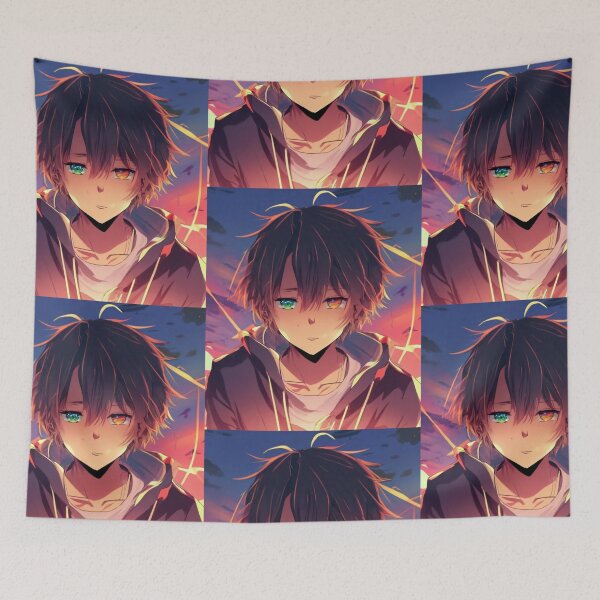 Item preview,  "Innocence: Anime Boy's Radiant World" Premium T-Shirt Design  designed and sold by AyushAIImage01.