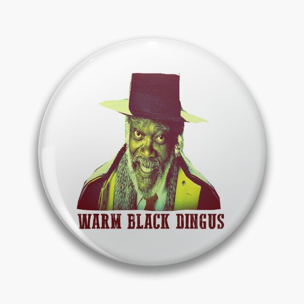 Item preview, The Hateful Eight - Warm Black Dingus designed and sold by ariyaindley.
