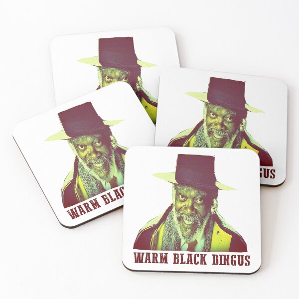 Item preview, The Hateful Eight - Warm Black Dingus designed and sold by ariyaindley.
