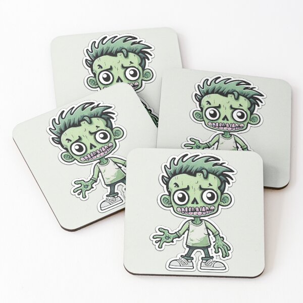 Item preview, Chibi Kawaii Zombie designed and sold by Printsalotl.
