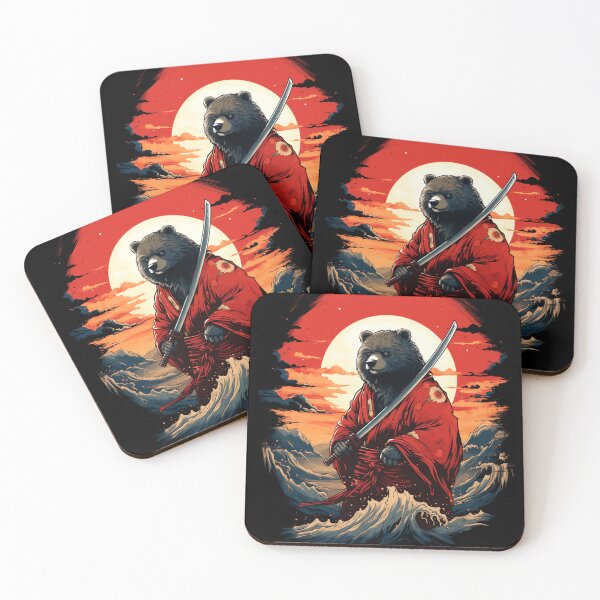 Item preview, Samurai Bear designed and sold by TheSamuraiCat.