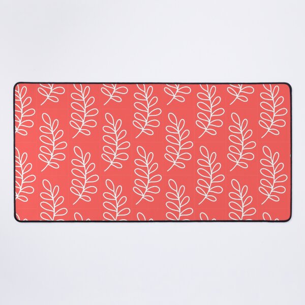 Item preview, White Red Botanical Leaf  designed and sold by Nicola-Rowe.