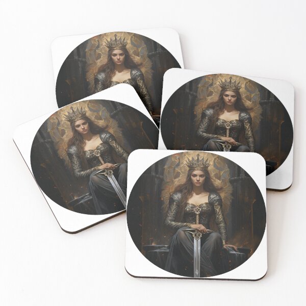 Item preview, The Queen of Swords designed and sold by MendaciousMina.