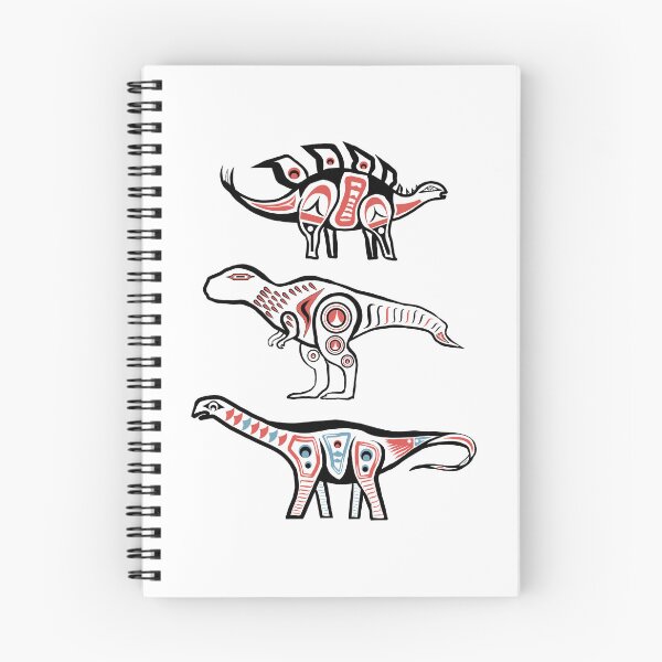 Item preview, Pacific Northwest Indigenous dinosaurs designed and sold by HomeForWinter.