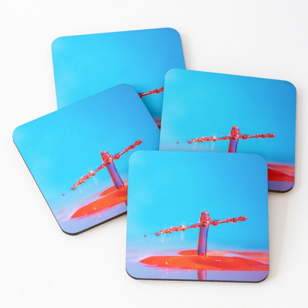 Item preview, Colourful splashing water droplets designed and sold by DesignBoard Photography.
