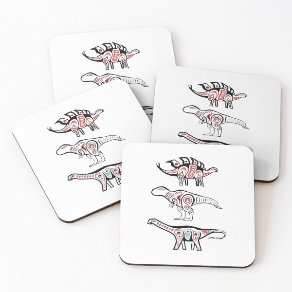 Item preview, Pacific Northwest Indigenous dinosaurs designed and sold by HomeForWinter.