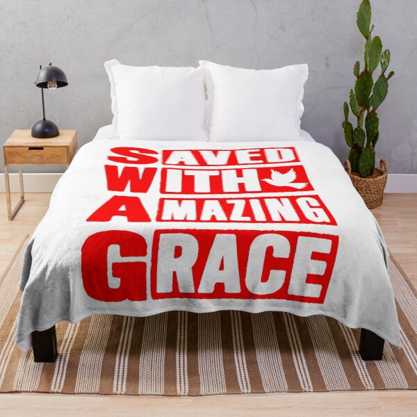 Item preview, SWAG - Saved With Amazing Grace designed and sold by plushism.