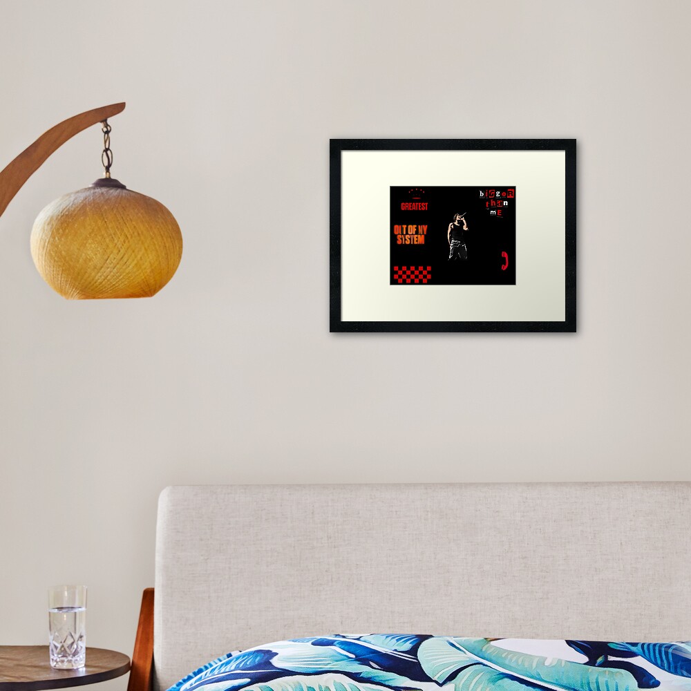 Item preview, Framed Art Print designed and sold by dopeoutlines.