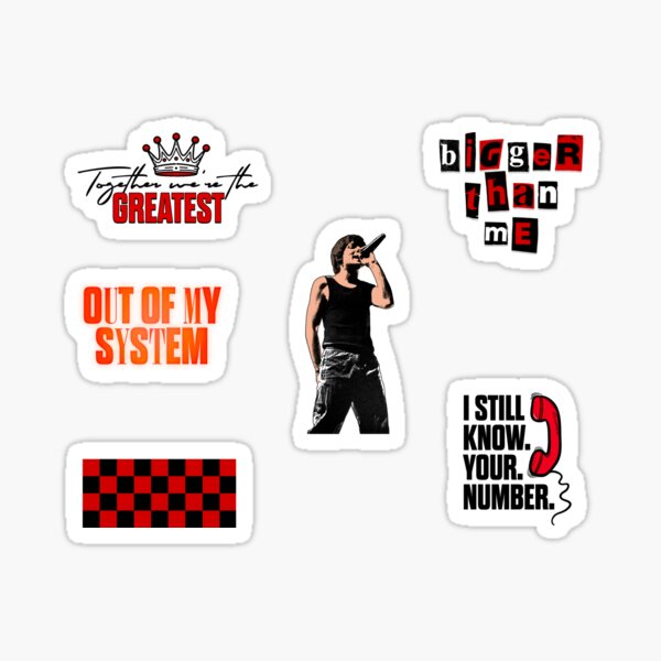 Item preview, Set of stickers - FITF designed and sold by Outlyning Graphics.