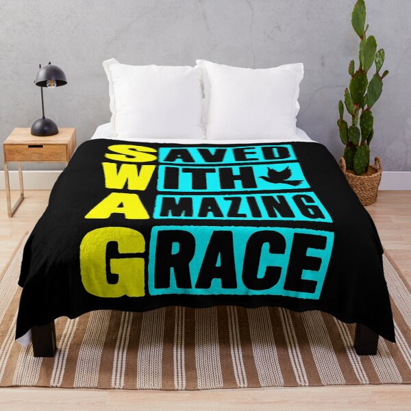 Item preview, SWAG - Saved With Amazing Grace designed and sold by plushism.