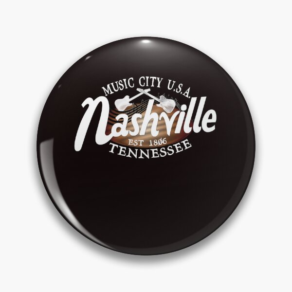 Item preview, Nashville TN Tshirt Vintage Music City USA EST 1806 Gift designed and sold by ELIZABETWEATHEA.