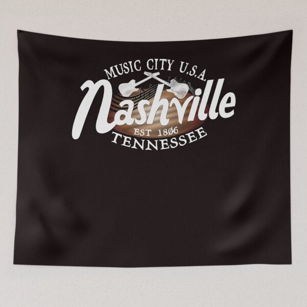 Item preview, Nashville TN Tshirt Vintage Music City USA EST 1806 Gift designed and sold by ELIZABETWEATHEA.