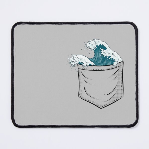 Item preview, Breaking Japanese Wave In Your Pocket designed and sold by Skizzenmonster.