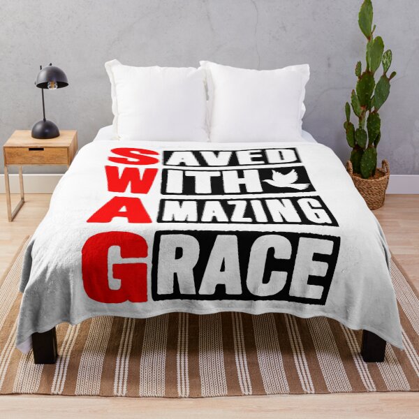 Item preview, SWAG - Saved With Amazing Grace designed and sold by plushism.