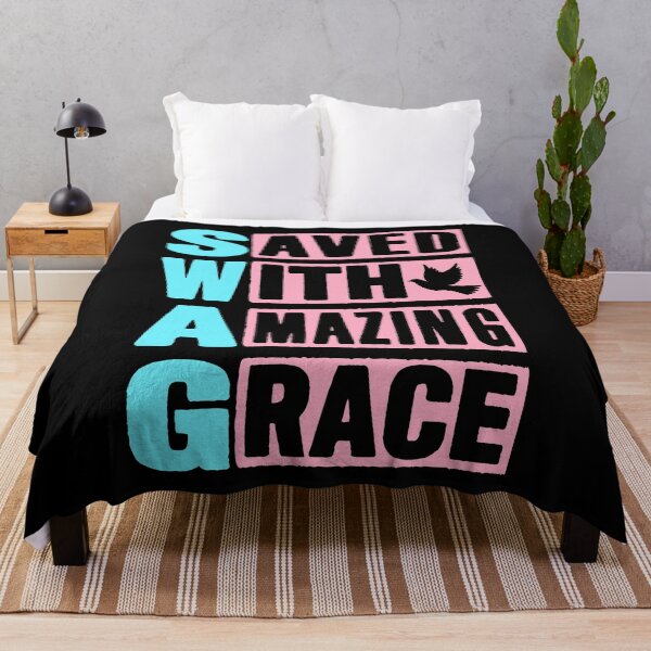 Item preview, SWAG - Saved With Amazing Grace designed and sold by plushism.