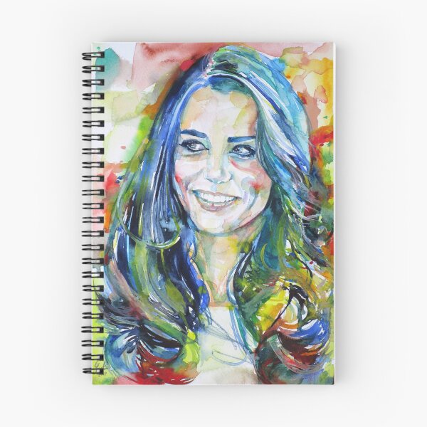 Item preview, CATHERINE,Duchess of CAMBRIDGE - watercolor portrait.4 designed and sold by lautir.