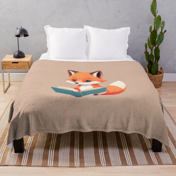 Item preview, Cute fox reading a book designed and sold by Majkel & Majkel.