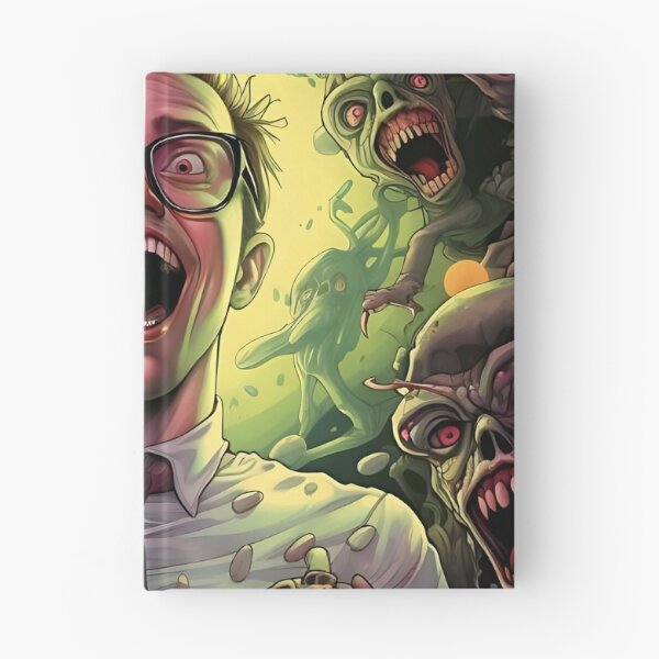 Item preview, Fighting the undead: humans, zombies and fiery confrontation designed and sold by ArrangedDesigns.